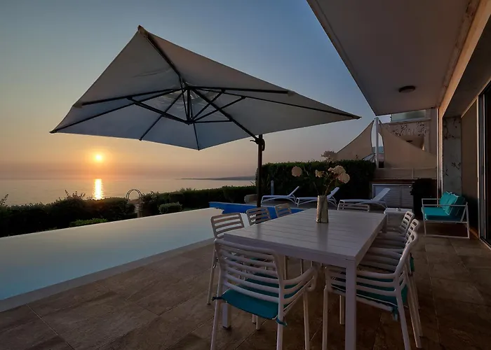 Olymp Luxury Villa C - Seafront Elegance With Infinity Pool And Exclusive Lifestyle